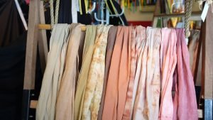 how do i create a garden with plants that provide natural dye