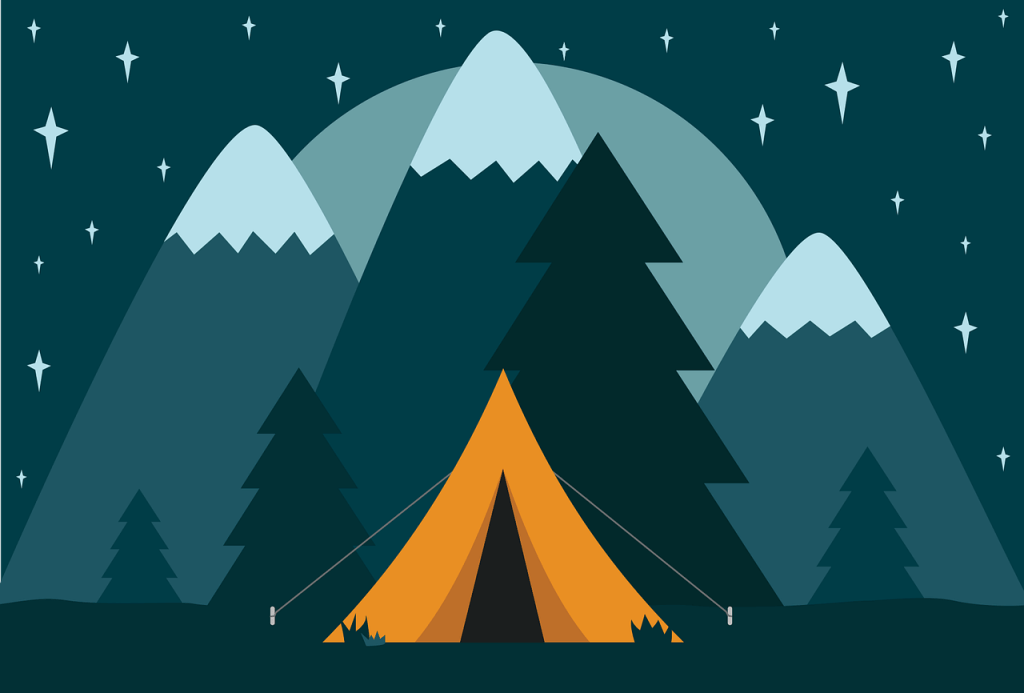 what are the different types of outdoor tents