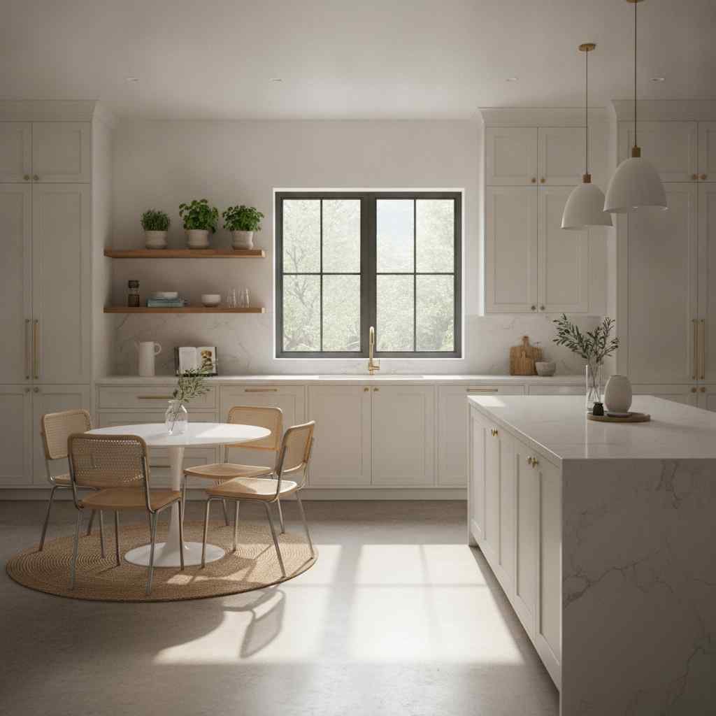 A bright contemporary kitchen A bright contemporary kitchen